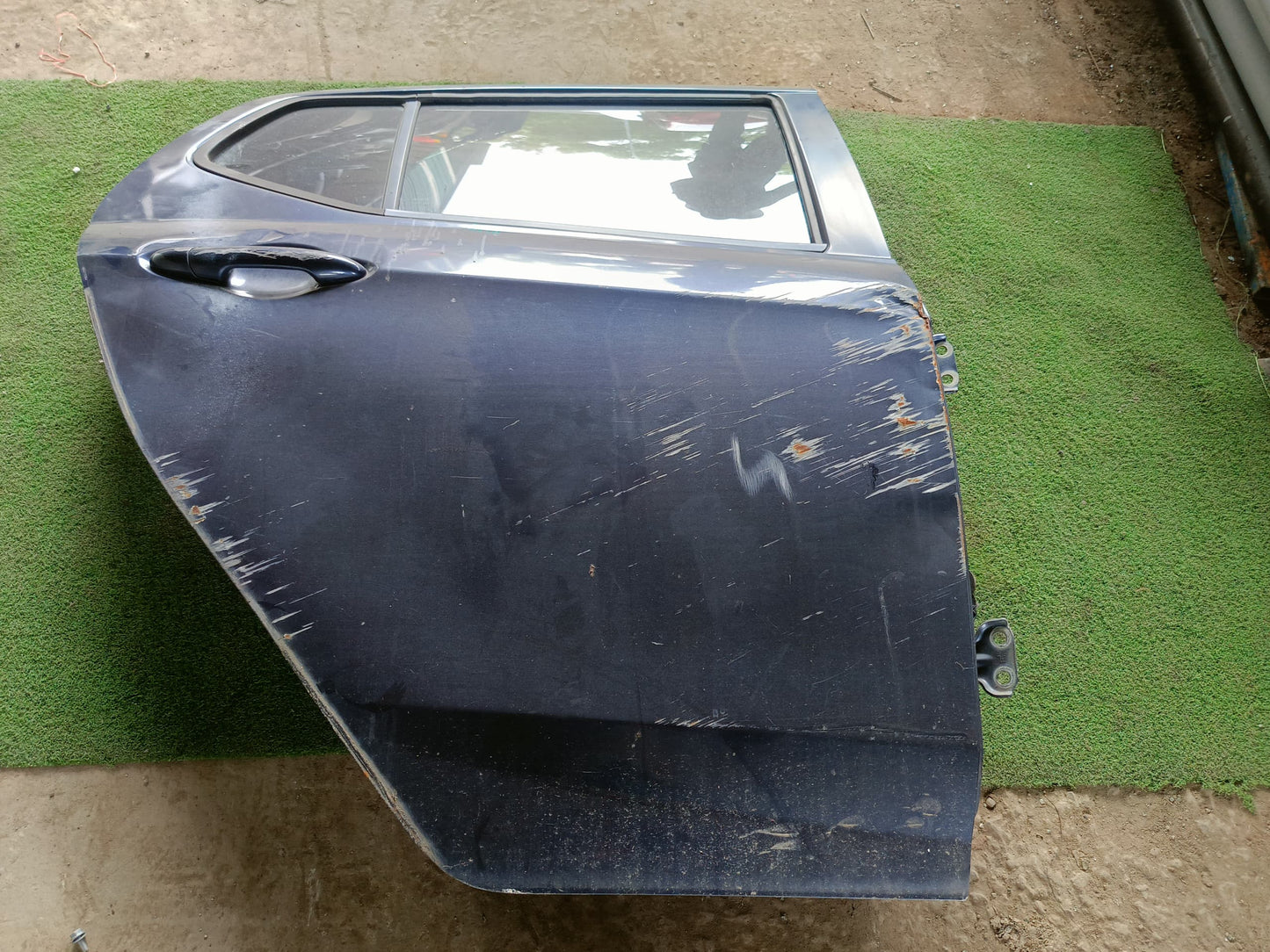 PERODUA AXIA DOOR PANEL RRH COMPLETE BLACK (DP00248)