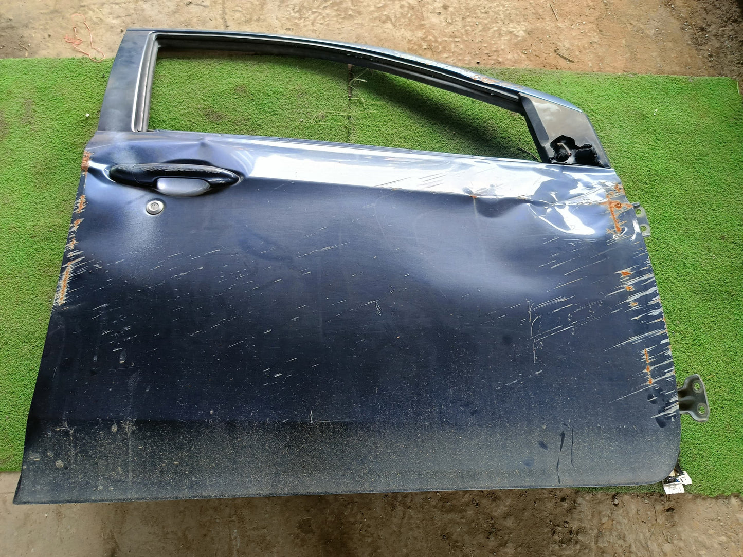 PERODUA AXIA DOOR PANEL FRH COMPLETE BLACK (DP00249)