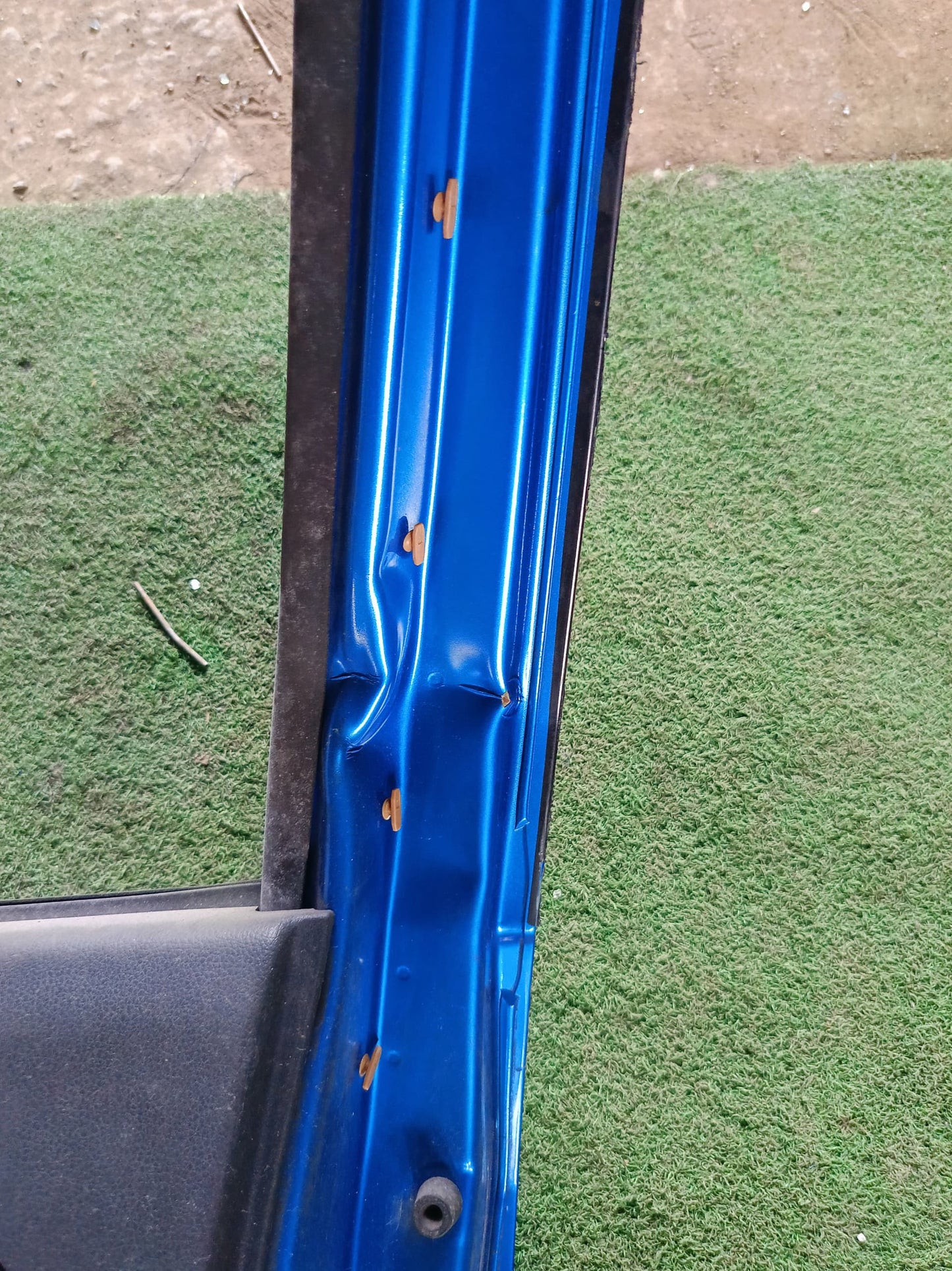 PERODUA BEZZA DOOR PANEL FRH COMPLETE BLUE (DP00254)