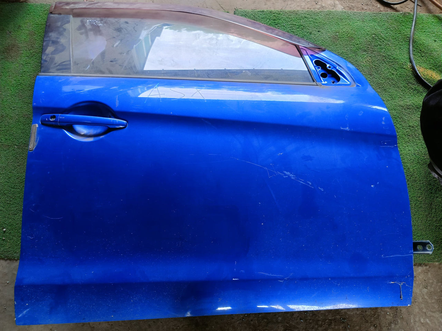 MITSUBISHI ASX DOOR PANEL FRH COMPLETE BLUE (DP00258)