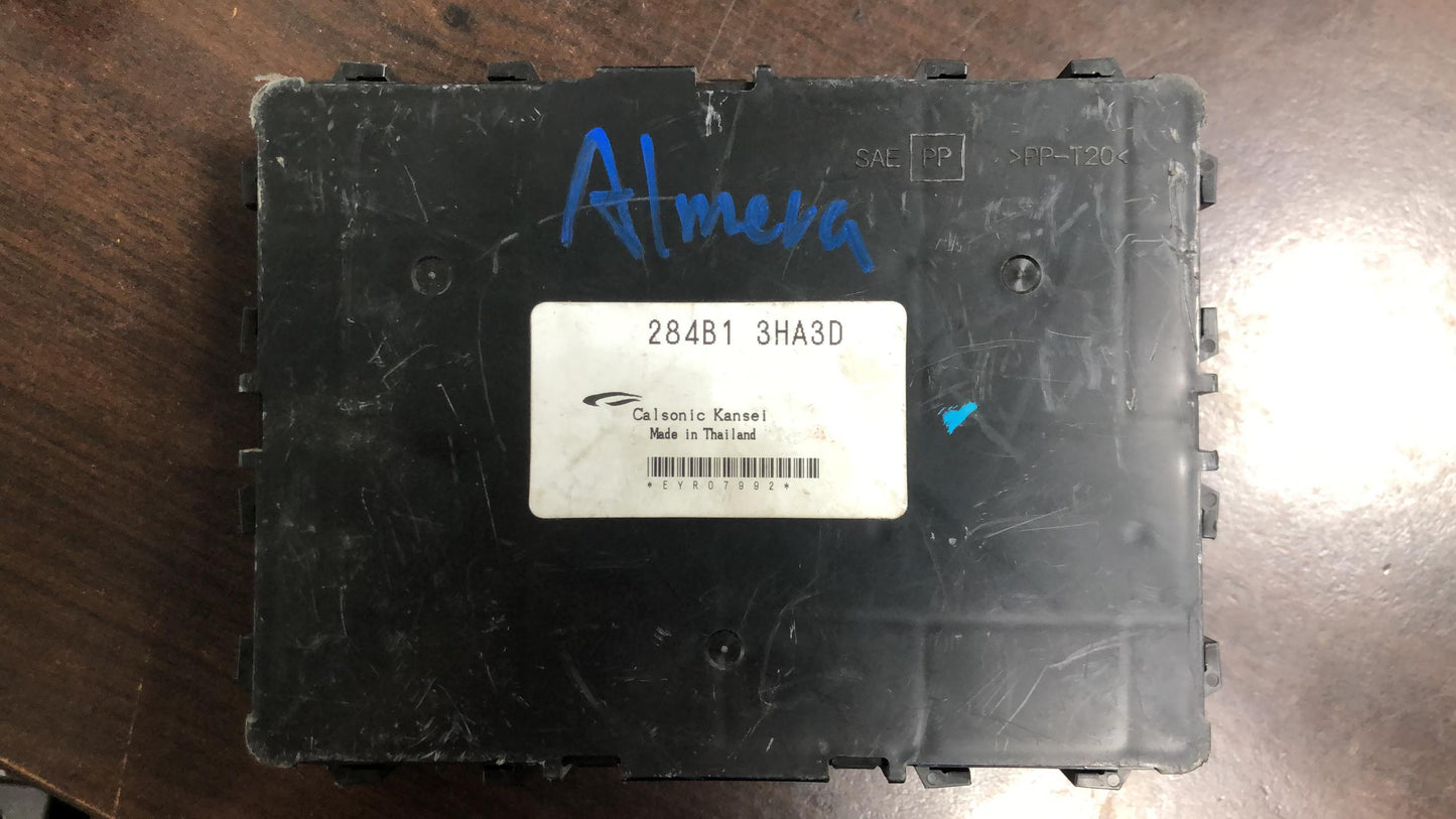 NISSAN ALMERA BODY CONTROL MODULE (284B1 3HA3D)
