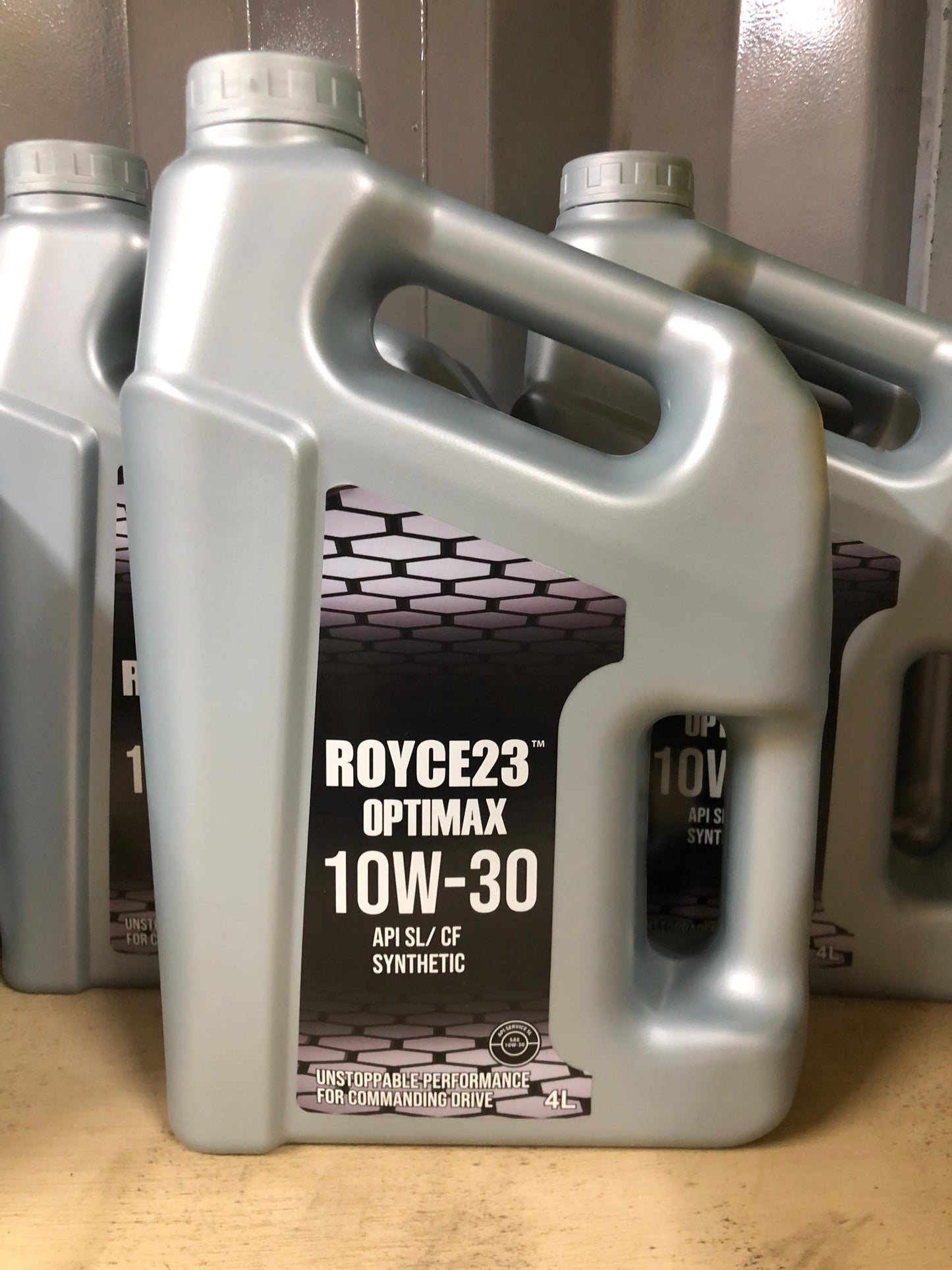 ROYCE23 OPTIMAX SAE 10W-30 API SL/CF ILSAC GF-6 (4L) (RYC23 10W-30)