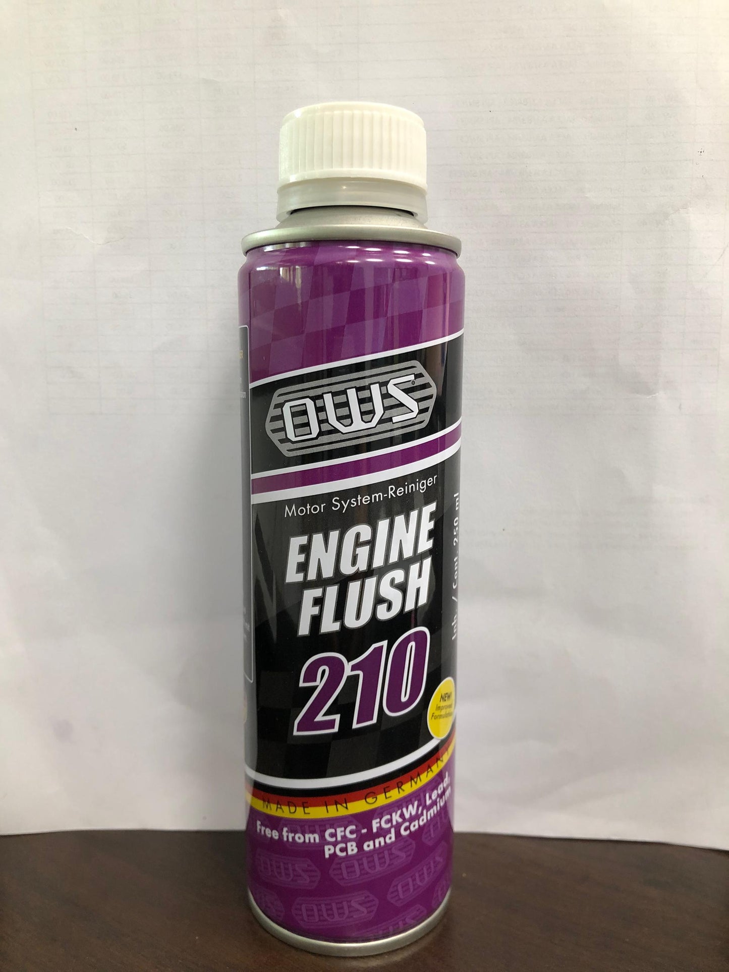OWS ENGINE FLUSH 210 250ML (4260198660219)