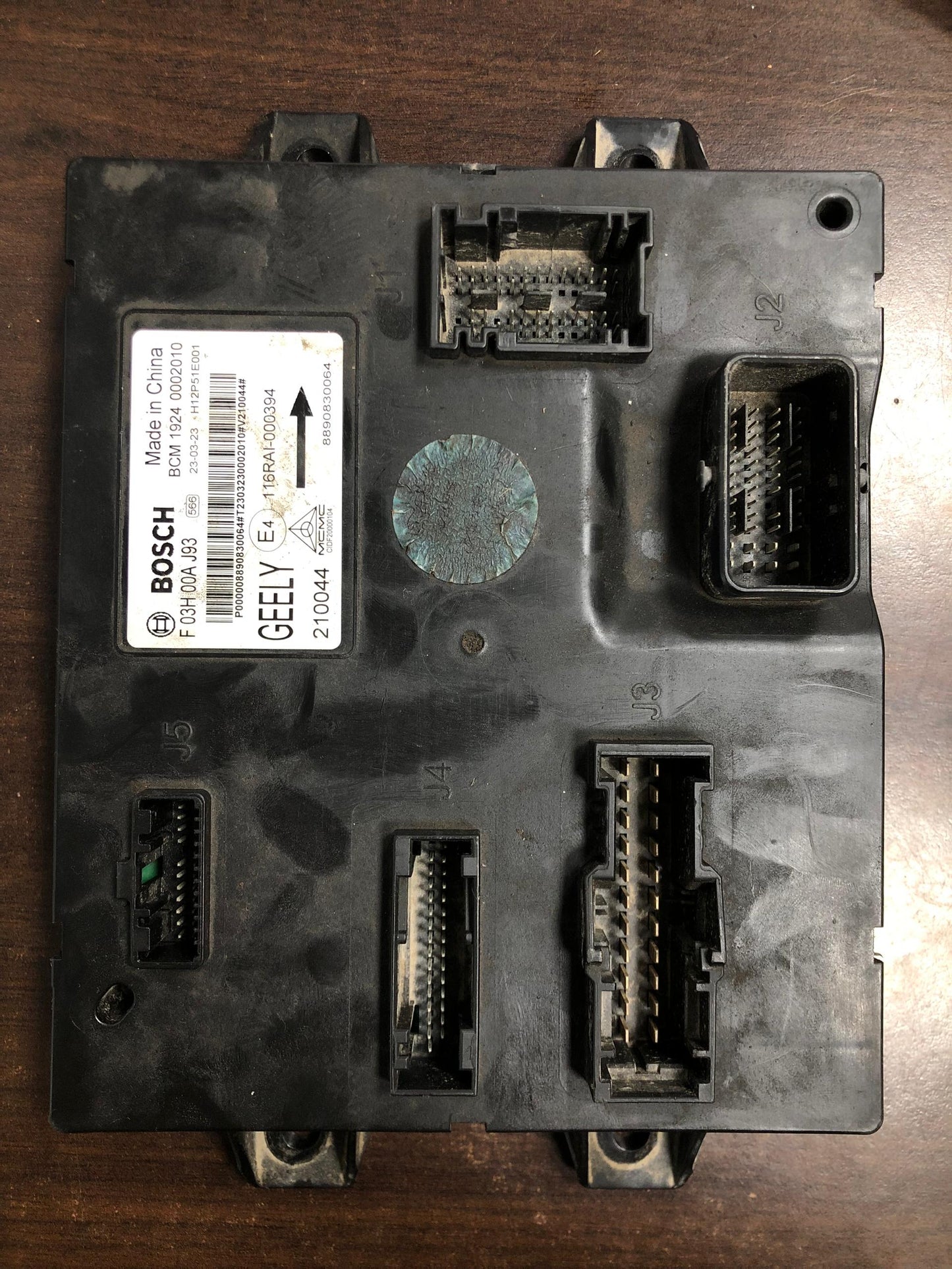 PROTON X70 BCM ECU (F 03H 00A J93)