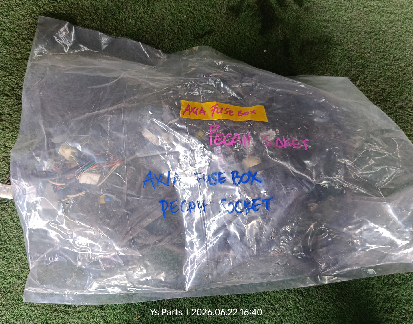 PERODUA AXIA FUSEBOX WIRING (WRG0032) (ADA PECAH SOCKET)