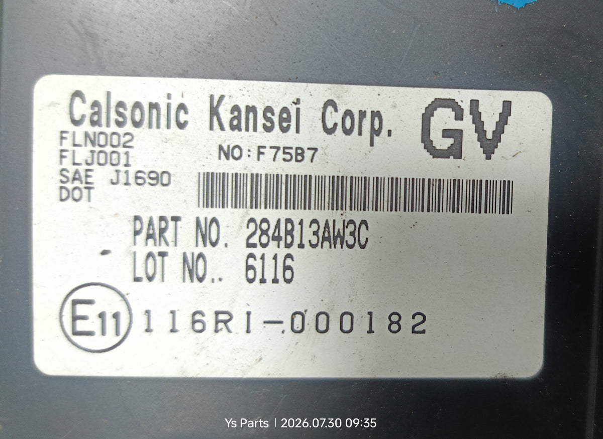 NISSAN ALMERA BCM ECU (284B13AW3C)