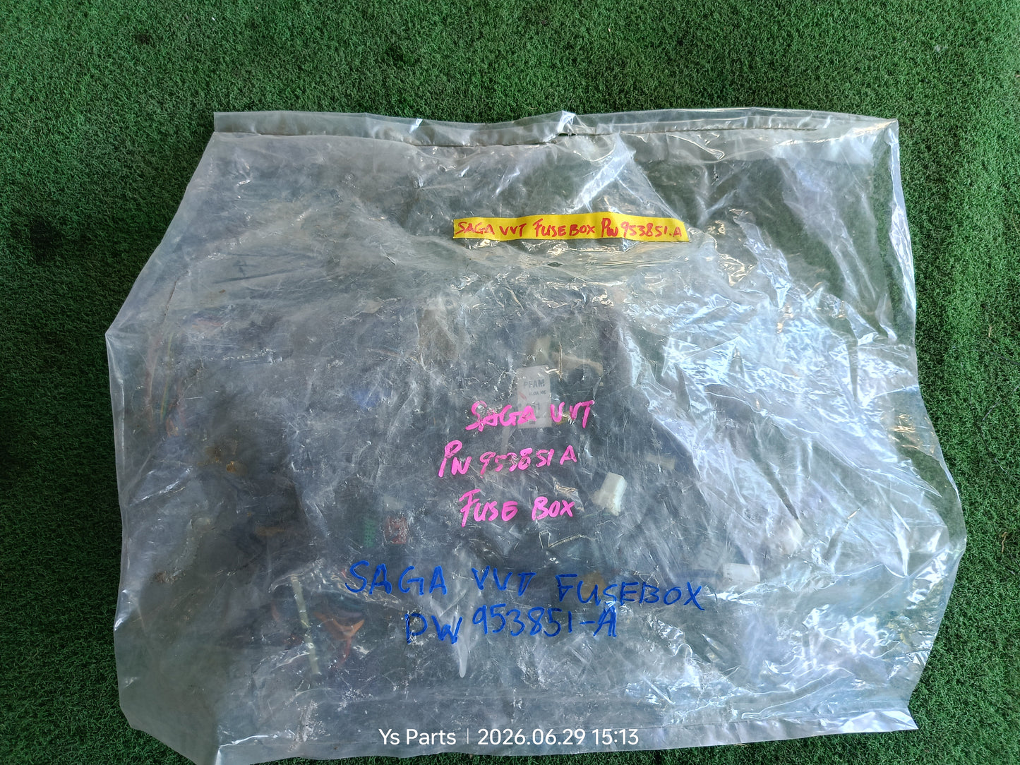 PROTON SAGA VVT FUSEBOX WIRING (PW953851A)