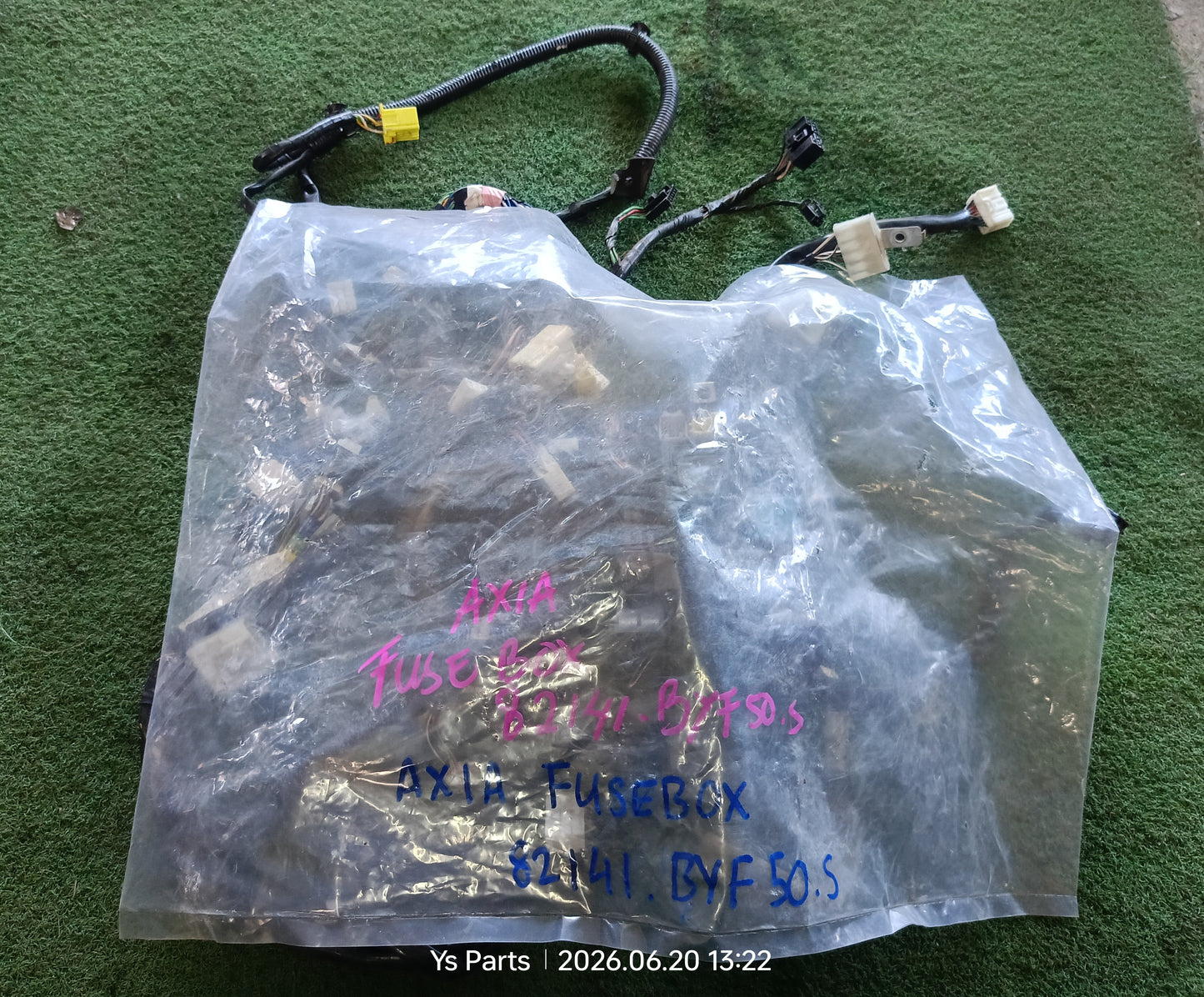PERODUA AXIA FUSEBOX WIRING (82141-BYF50 S)