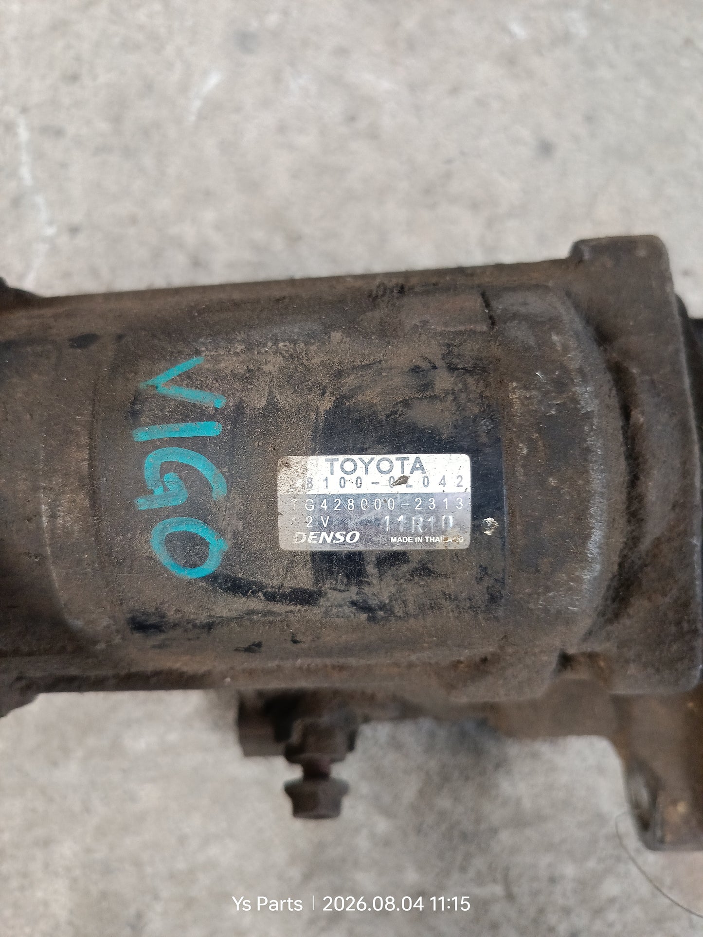 TOYOTA HILUX VIGO 2.5 STARTER (28100-0L042)