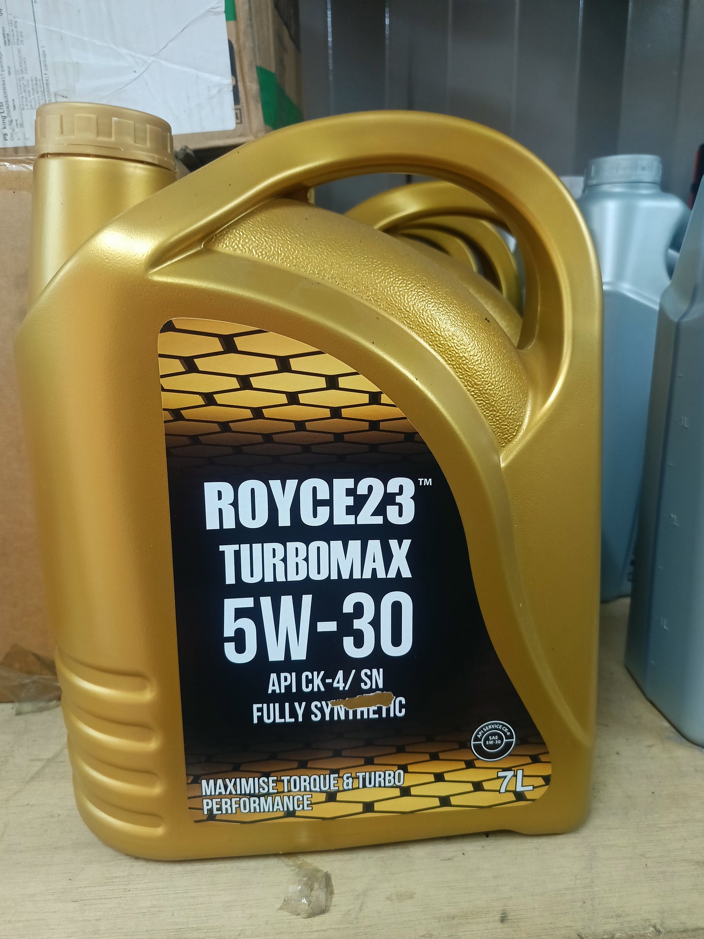 ROYCE23 TURBOMAX FULLT SAE 5W-30 API CK4/SN 7L (RYCE23 5W-30)