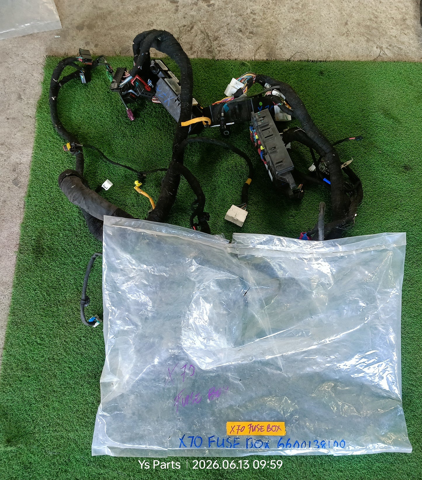 PROTON X70 FUSE BOX WIRING (6600138100)
