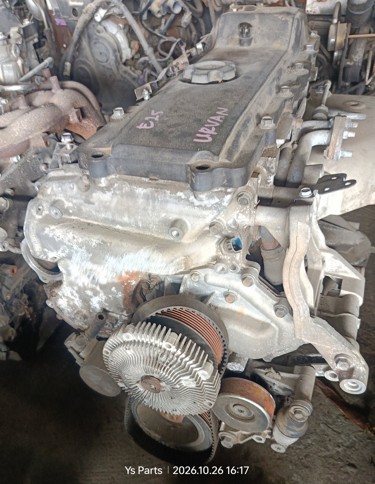 NISSAN URVAN E25 ENGINE (ENG041)