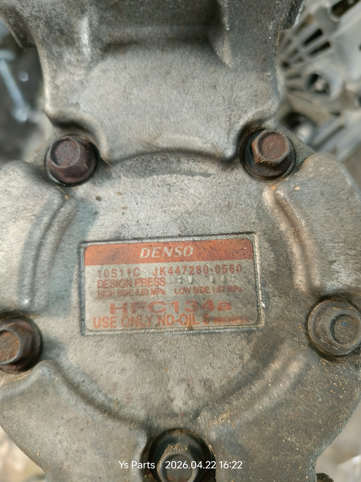 TOYOTA VIOS NCP93 COMPRESSOR (447280-0560)