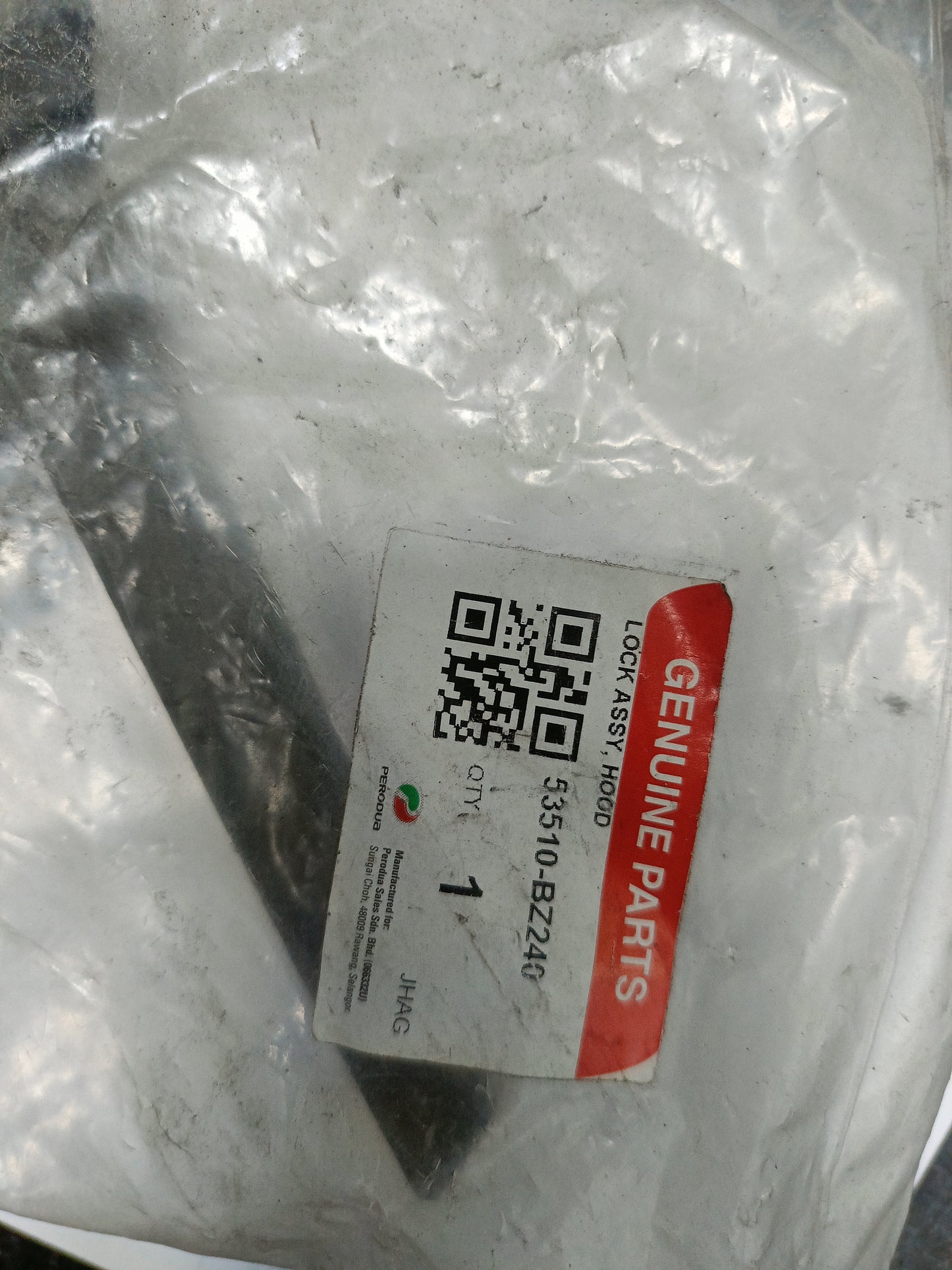 PERODUA AXIA LOCK ASSY HOOD 53510-BZ240