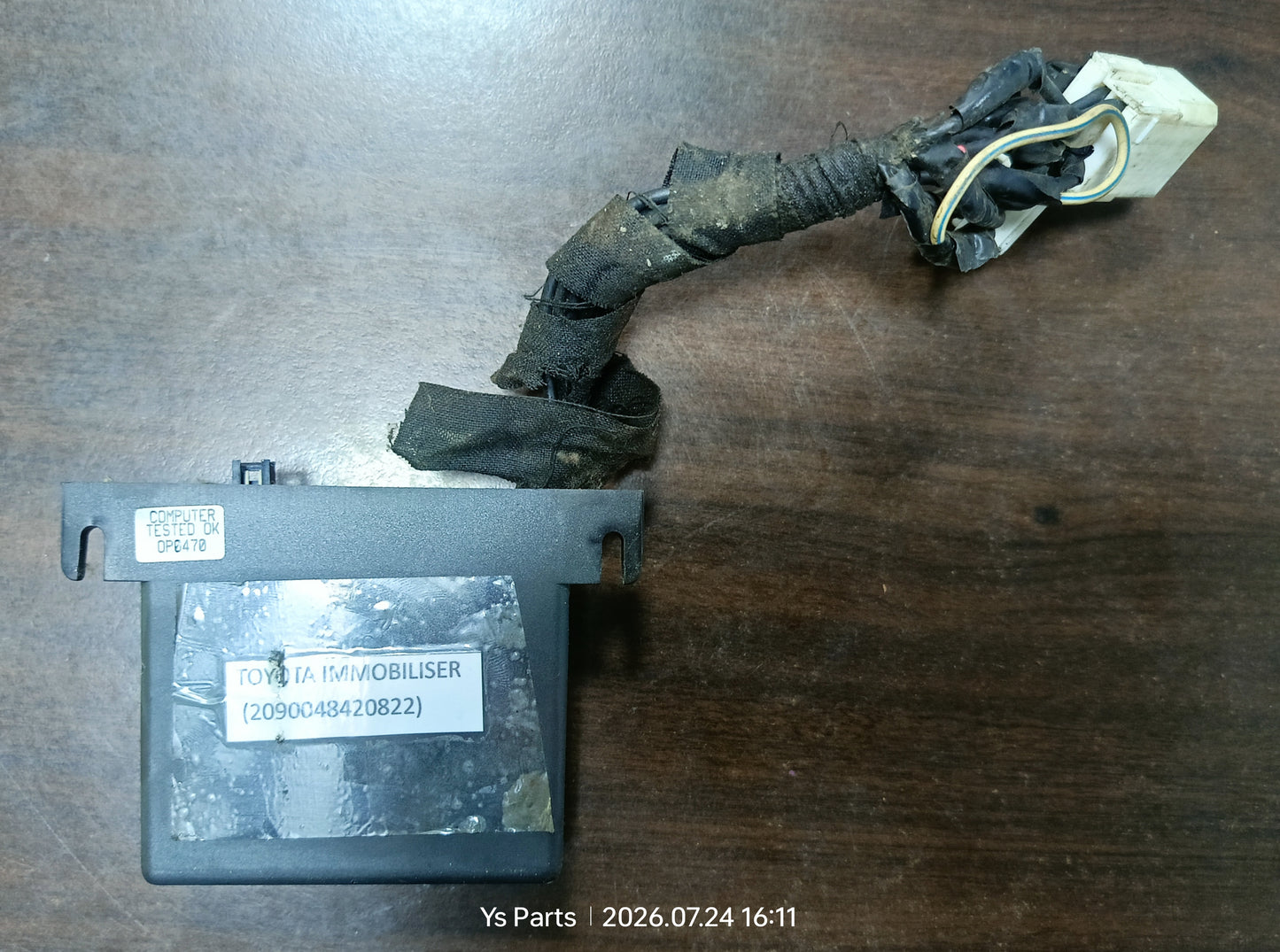 TOYOTA VIOS IMMOBILISER (2090048420822)