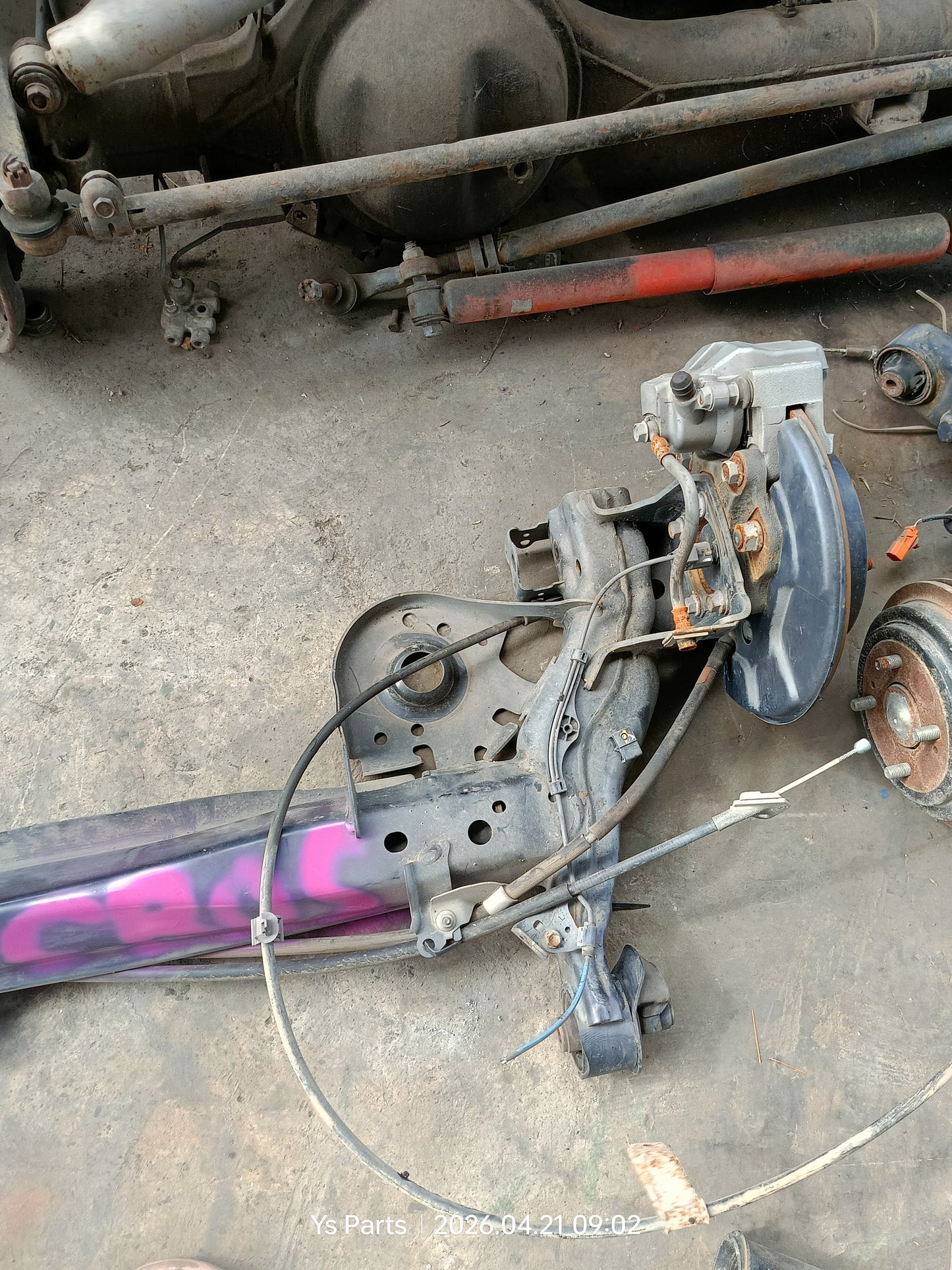 TOYOTA CROSS REAR AXLE (RA0013)