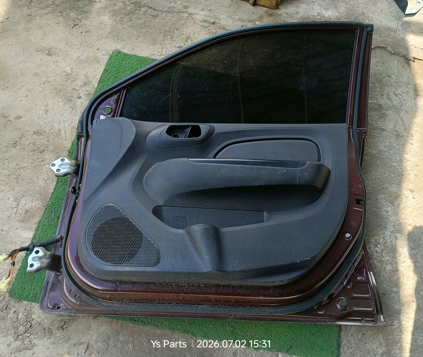 PROTON SAGA VVT DOOR PANEL FRH COMPLETE MAROON (DP00328)