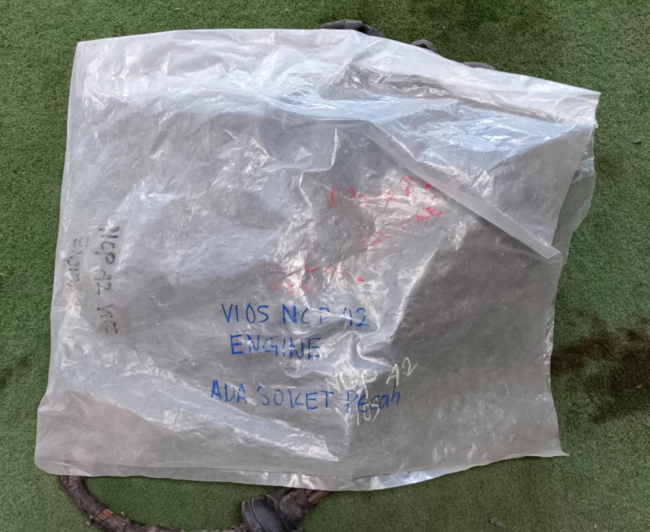 TOYOTA VIOS NCP42 ENGINE WIRING (ADA SOCKET PECAH) (WRG0096)