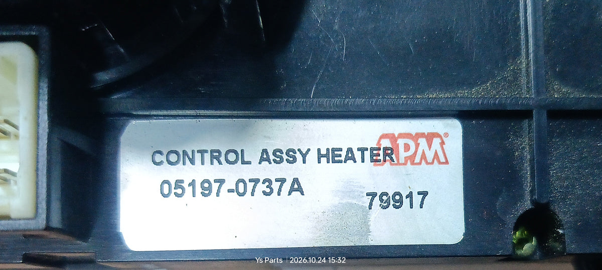 HYUNDAI MATRIX AIRCOND PANEL (05197-0737A)