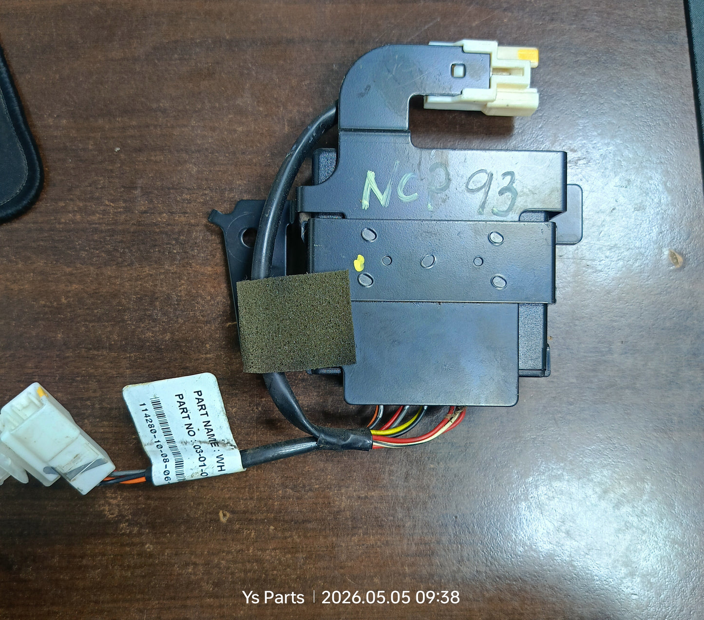 TOYOTA VIOS NCP93 REVERSE SENSOR ECU (80810463128355) (4M0172T2B)