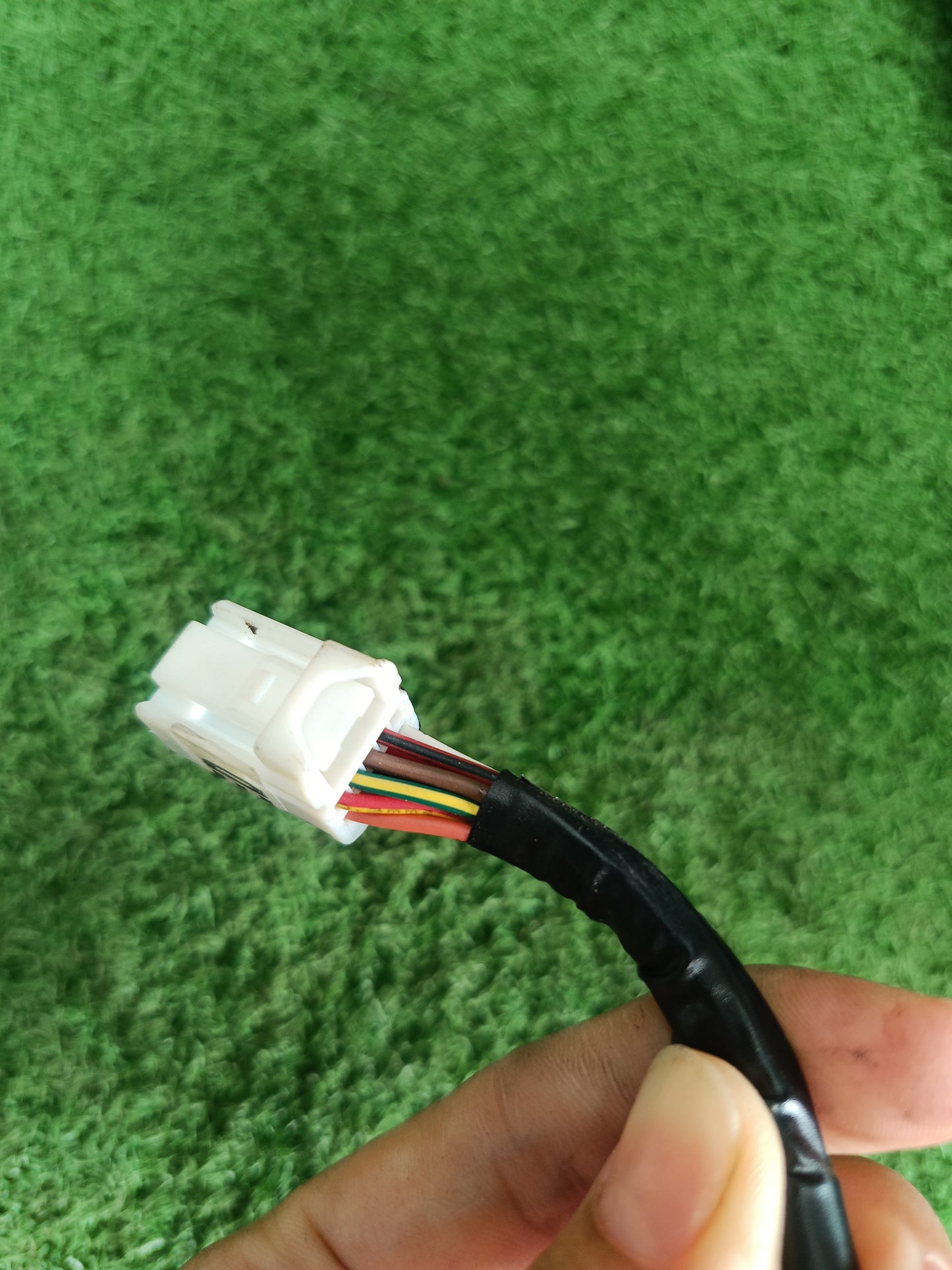 PERODUA ARUZ SIDE MIRROR 9WIRE LH RED (SM10016)