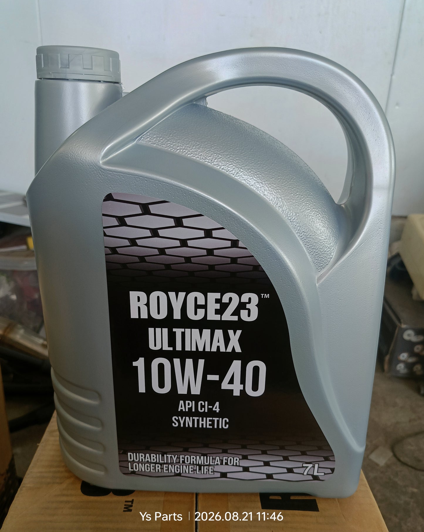 ROYCE23 ULTIMAX SEMI SAE 10W-40 API CI-4 7L (ROYCE23 10W-40)