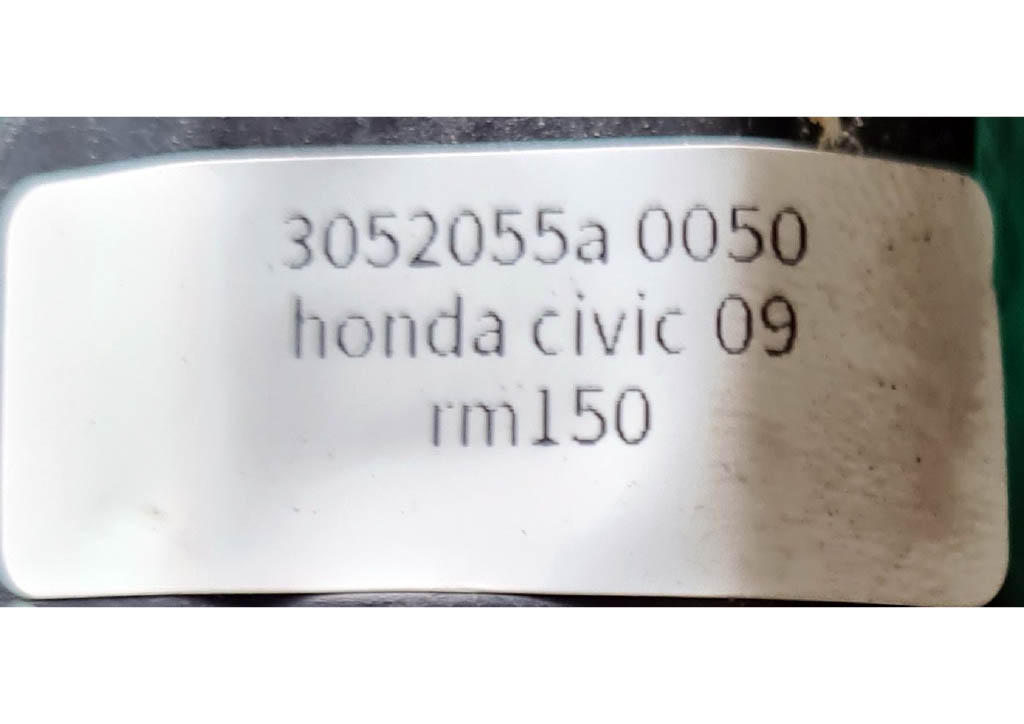 HONDA CIVIC PLUG COIL