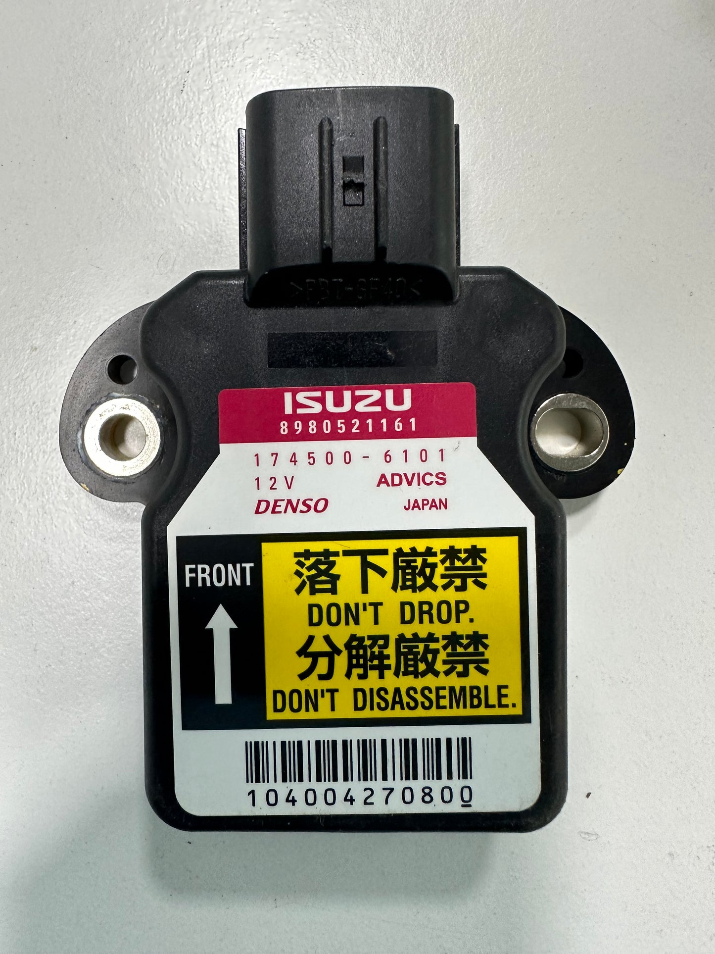 ISUZU DMAX VCROSS DECELERATION SENSOR ECU (174500-6101)