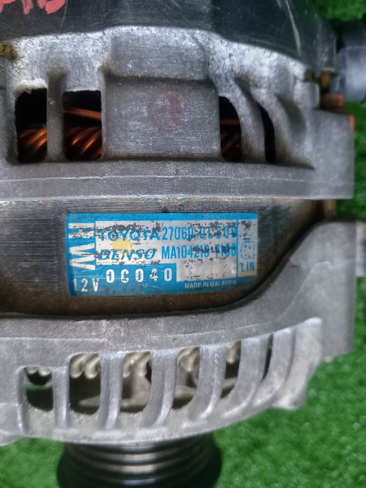 TOYOTA PRADO 95 ALTERNATOR (U) (27060-0C200-U)