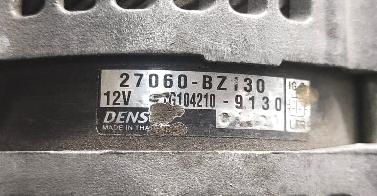 TOYOTA AVANZA 03 ALTERNATOR (U) (27060-BZ130-U)