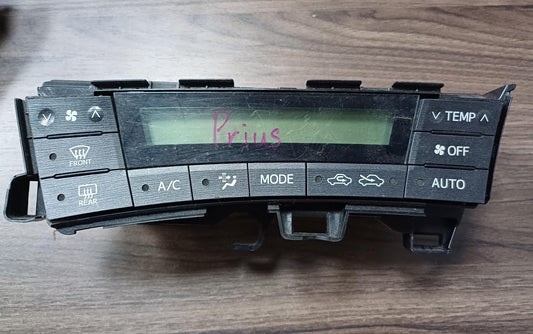 TOYOTA PRIUS 2011 AIRCOND SET SWITCH (U) [75D725]