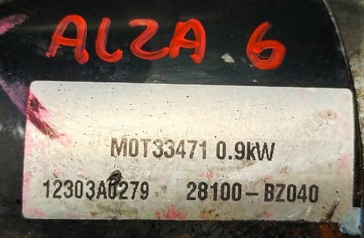 PERODUA ALZA 10 STARTER (U) (28100-BZ040-5-U)