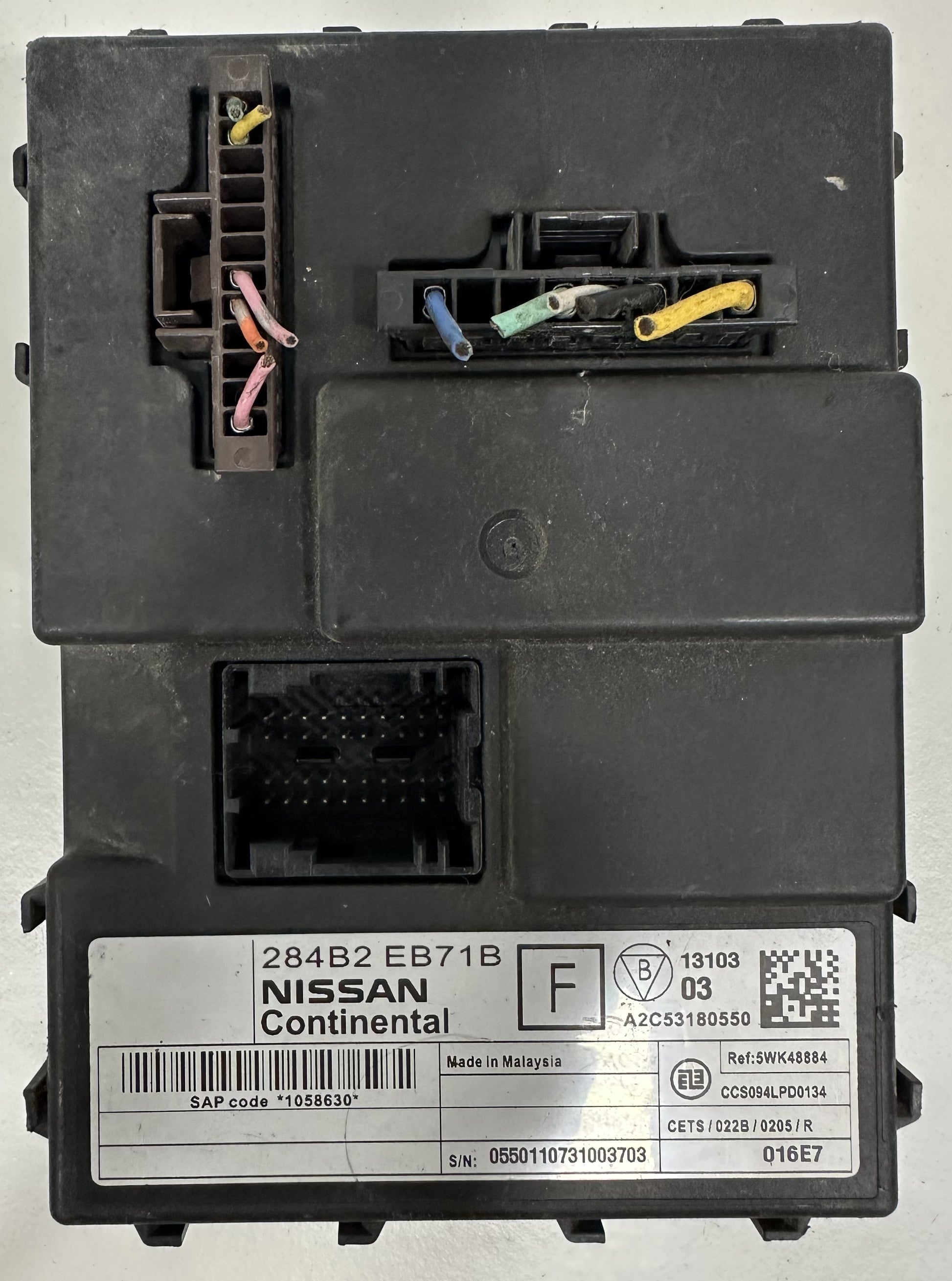 NISSAN NAVARA D40 BODY CONTROL MODULE ECU (F) (284B2 EB71B) – YS PARTS