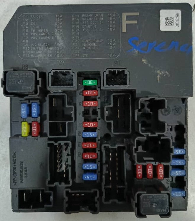 NISSAN SERENA FUSE BOX ECU (284B7 1VM0C)