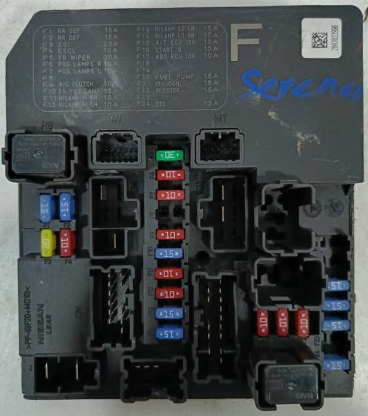 NISSAN SERENA FUSE BOX ECU (284B7 1VM0C)