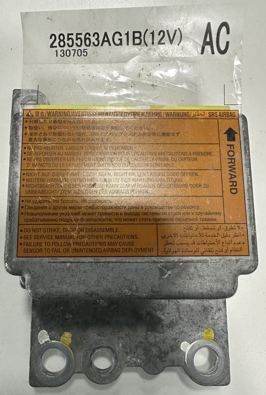 NISSAN AIRBAG ECU (285563AG1B)