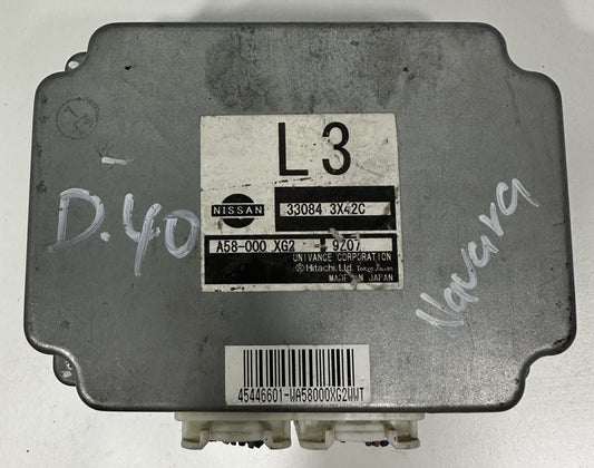 NISSAN NAVARA D40 GEARBOX ECU (L3) (33084-3X42C)