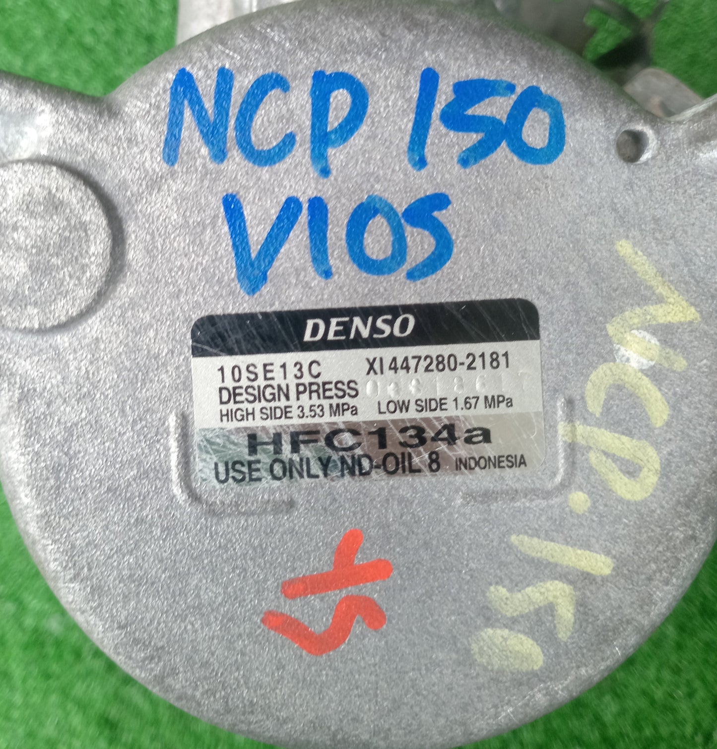 TOYOTA VIOS NCP150 COMPRESSOR (447280-2181)