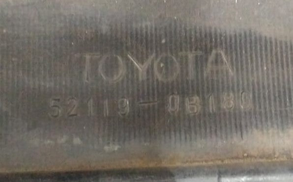 TOYOTA UNSER FRONT BUMPER WHITE (B) (52119-0B180)