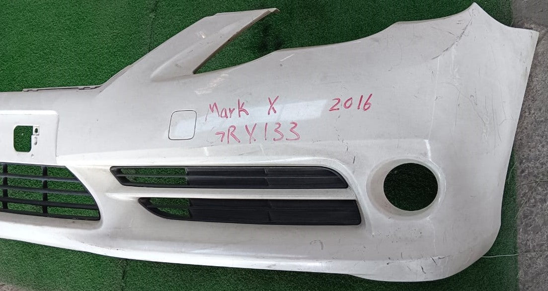 TOYOTA MARK X GRX133 2016 FRONT BUMPER WHITE (52119-22A80)