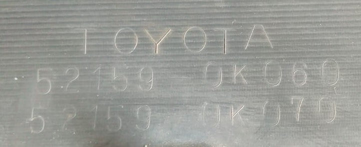 TOYOTA FORTUNER 05 REAR BUMPER (B) (52159-0K060)