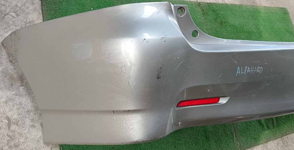 TOYOTA ALPHARD REAR BUMPER SILVER (52159-68020)