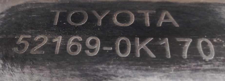 TOYOTA FORTUNER 2015 REAR BUMPER WHITE (B) (52169-0K170)