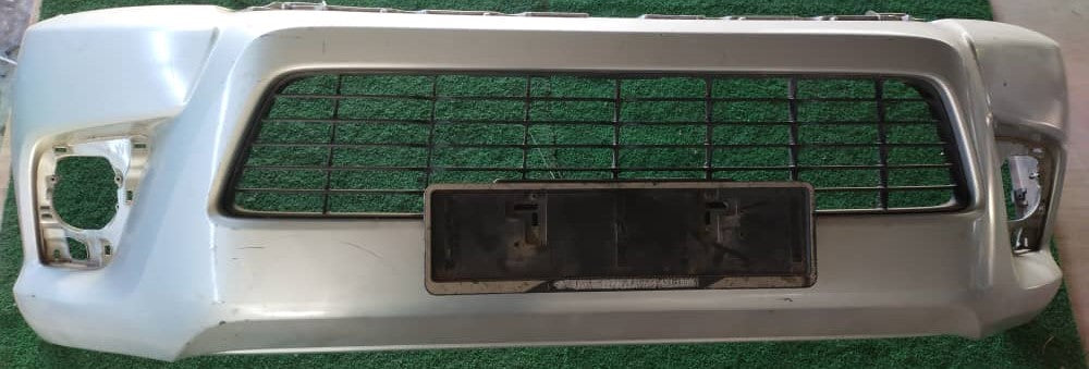 TOYOTA REVO GUN125 FRONT BUMPER SILVER (53112-0K320)