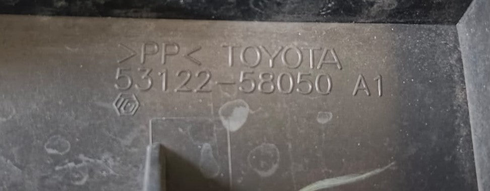 TOYOTA VELLFIRE ANH20W FRONT GRILLE CHROME (53122-58050)