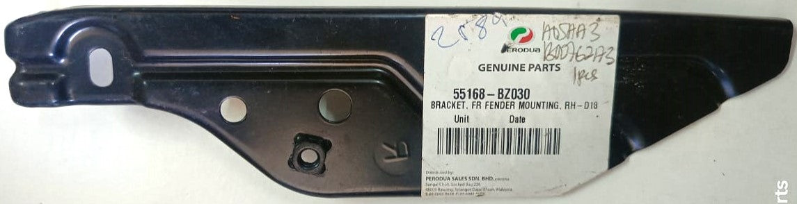 PERODUA VIVA FRONT FENDER BRACKET MOUNTING RH (55168-BZ030)