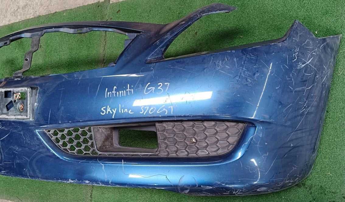 NISSAN SKY LINE 370GT FRONT BUMPER BLUE (62022 JL00H)