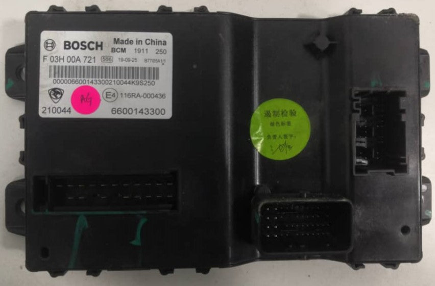 PROTON X70 BCM ECU (6600143300)