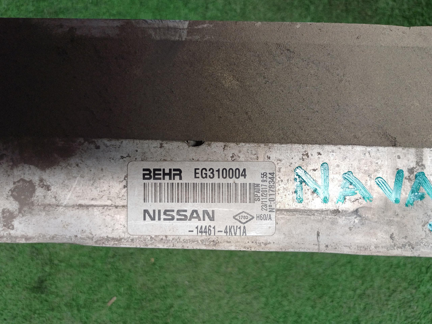 NISSAN NAVARA NP300 INTERCOOLER (U) [14461-4KV1A]