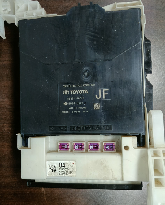 TOYOTA COROLLA CROSS COMPUTER MULTIPLEX NETWORK BODY ECU (89221-0A270)